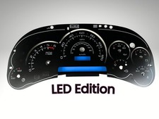 Led Edition Cadillac Escalade Gauge Face Silverado Tahoe Sierra 03-05 New