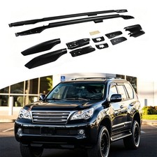 2pcs Roof Rail Rack Fits Lexus Gx460 J150 2010-2023 Vertical Bar Raised Cargo 2pcs Roof Rail Rack Fits Lexus Gx460 J150 2010-2023 Vertical Bar Raised Cargo