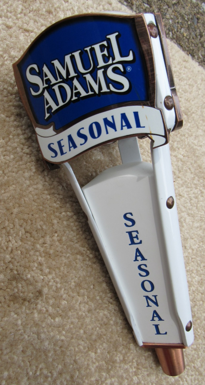 Samuel Adams Seasonal Beer Small Pub Tap Handle Octoberfest Hopscape Summer Ale+