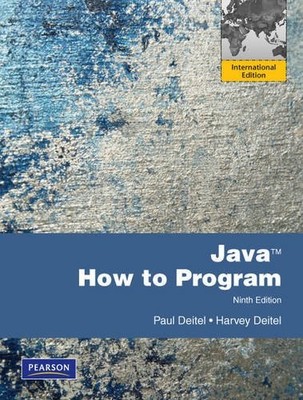 Java How to Program: International Version,Harvey Deitel, Paul J