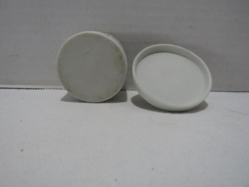 VTG PORCELAIN WHITE STAMP ROLL DISPENSER HANDPAINTED WHITE GLOSS FINISH - Picture 4 of 4
