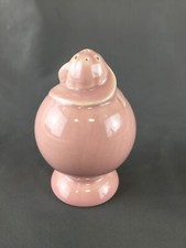 Vintage Taylor Smith 1938 Rose Luray Pink Pastel Ceramic Salt or Pepper Shaker