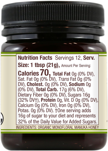 Raw Organic Manuka Honey Kfactor 16+, 8.8 Oz, Unpasteurized, Genuine New Zealand - Bild 4 von 12