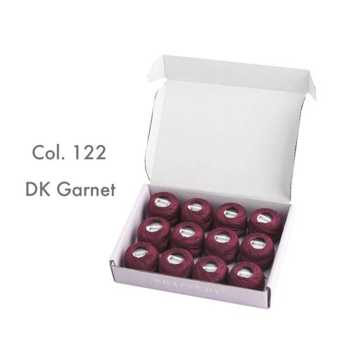 12 Roll / 100% Egyptian Cotton Crochet Thread Set - Picture 19 of 57