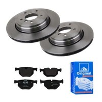 ATE Bremsscheiben Ø320MM + BremsbelÄGe Hinten FÜR BMW 5 6 BMW