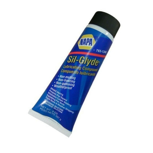 2 NAPA 7651346 Silglyde Silicone Lubricating Compound Tube 4oz for