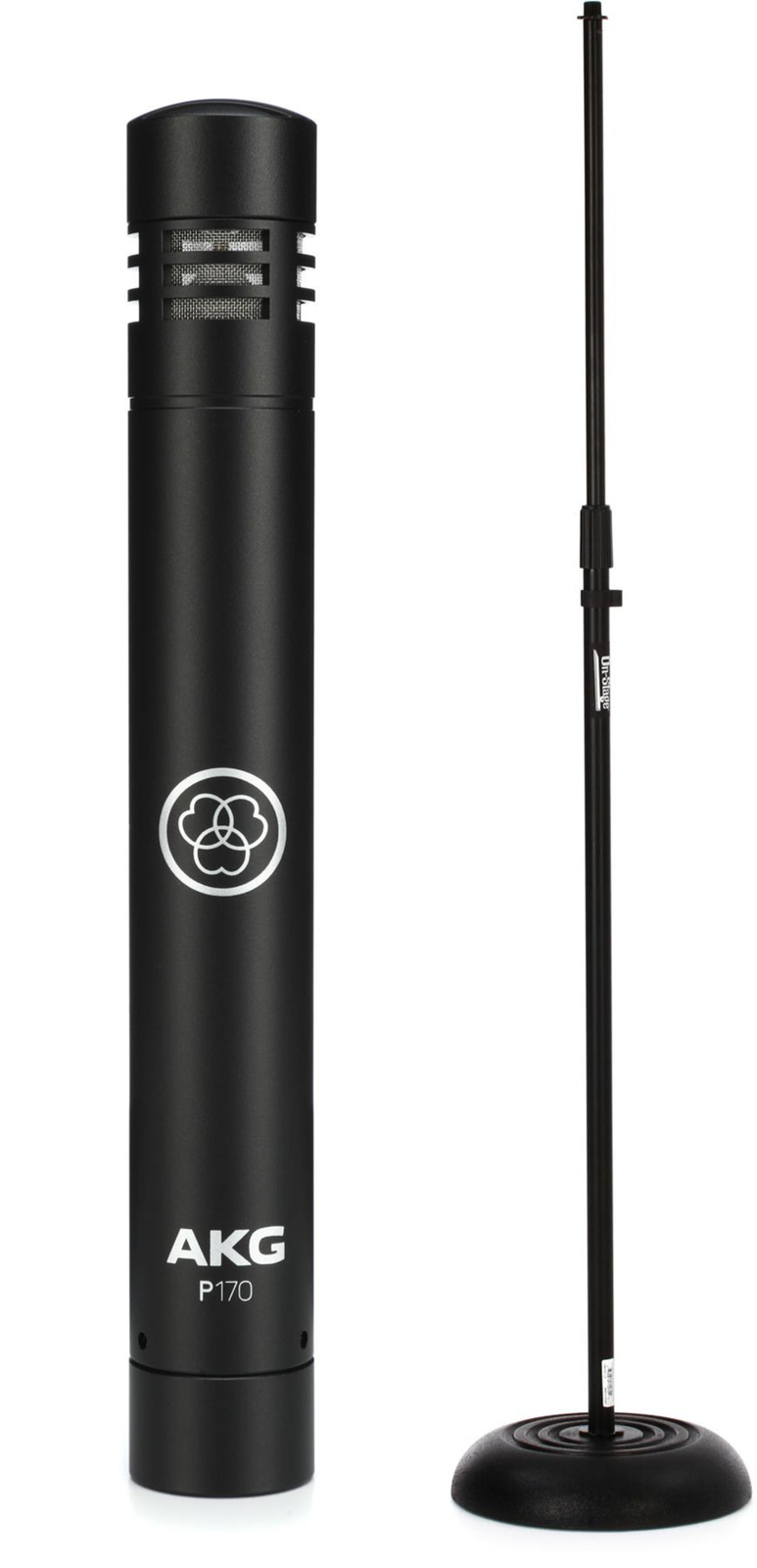 AKG 3101H00410 + On-Stage TMP-MS7201B-IND-BB Value Bundle