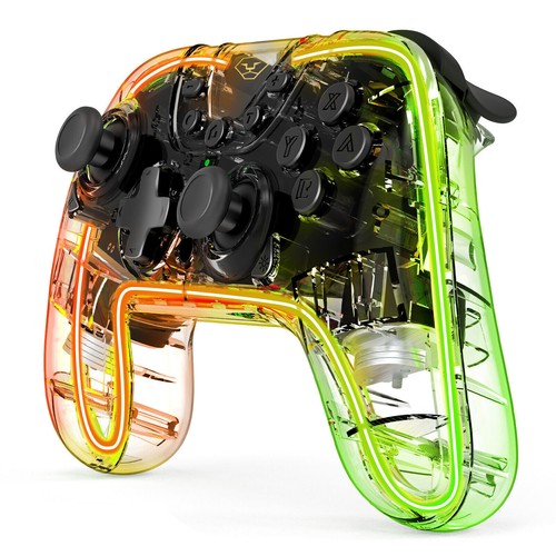 Controlador Pro Inalámbrico Bluetooth para Nintendo Switch/Joystick Lite Luz RGB - Imagen 13 de 14