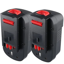 2-Pack 18V for Black and Decker HPB18 18 Volt 4.0Ah Battery HPB18-OPE 244760-00