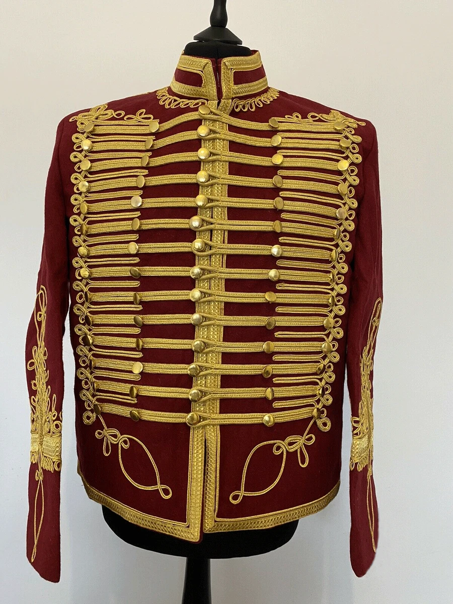 Maroon army jacket cheap