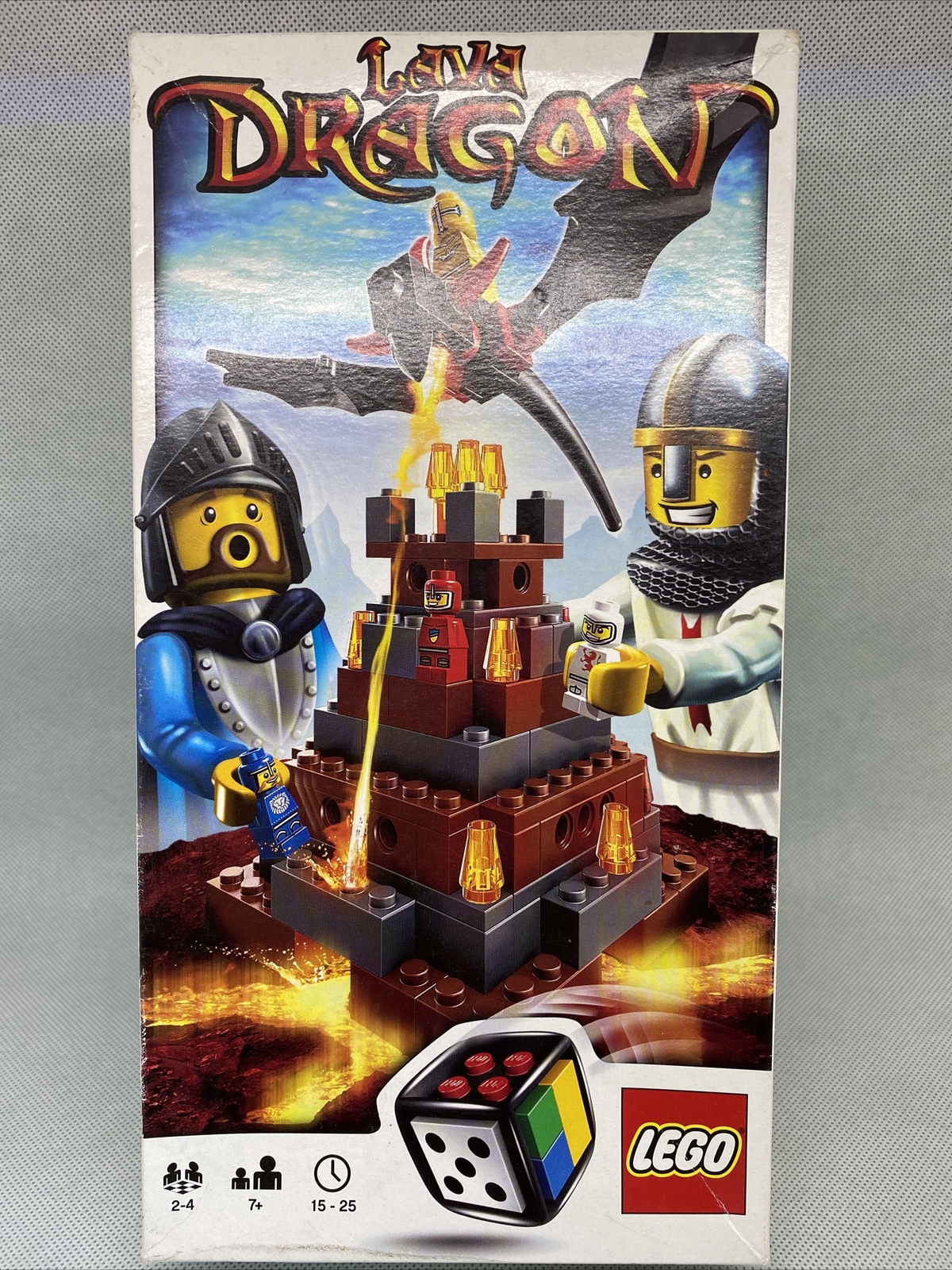 Lego set Lava Dragon 3838 Build a Game Boxed Complete with Instructions