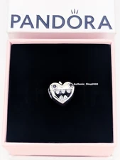 NEW 100% Authentic PANDORA 925 Ale Mom's Little Monsters Heart Charm 793768C01