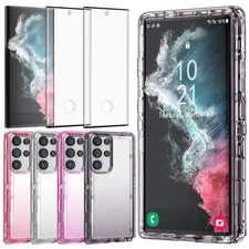 For Samsung Galaxy S22/S22 /S22 Ultra Clear Case Phone Cover / Screen Protector