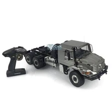 JDM 1/14 6*6 Off-road Tractor Truck Car w/ Differential Axle Metal Chassis Motor