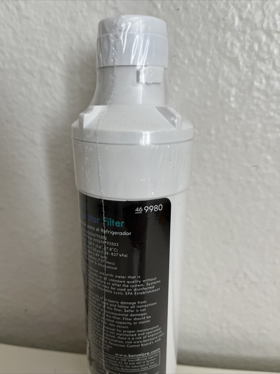 SEALED Kenmore Elite 9980 469980 Refrigerator Water Treatment