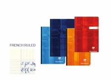 Clairefontaine Clothbound - Notebook - French Ruled - Assorted 6.75 x 8.75 NEW