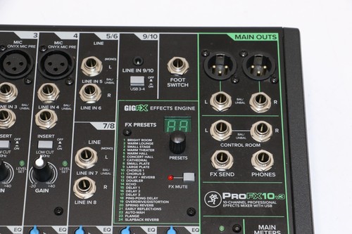 Mackie ProFX10v3 10-Channel Mixer - Picture 3 of 16