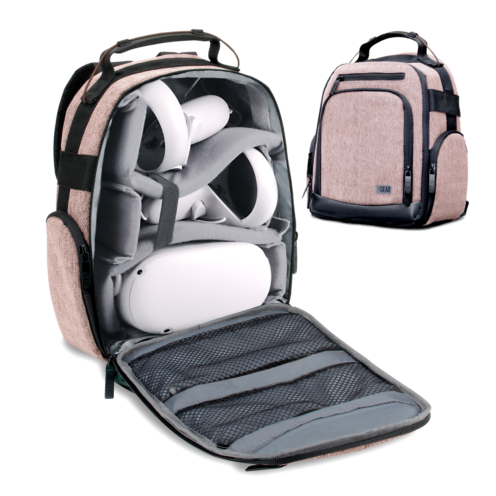 USA GEAR Oculus Quest 2 VR Backpack for Gaming and Travel-image