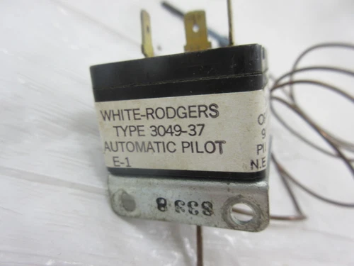 WHITE RODGERS 3049-37 AUTOMATIC PILOT FLAME SENSOR 30" CAP. 3 SPADE TERMINAL