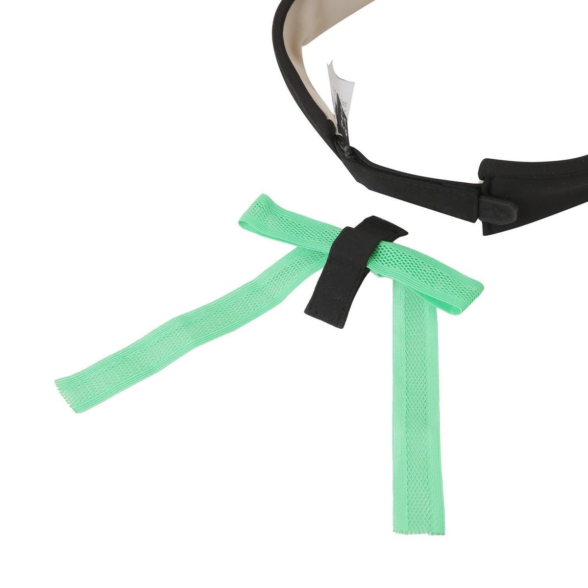 【PEARLY GATES】W Cubic Smile Ribbon Detachable Sun Visor Genuine PEARLY GATES GOLF Womens Smile Logo Point Ribbon Sun