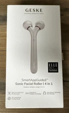 GESKE Sonic Facial Roller 4 in 1 Brush w/ Smart Sonic Pulse