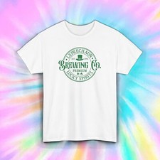 Leprechaun Brewing Co. T-Shirt Funny St. Patrick  s Day Irish Beer Tee S-5XL