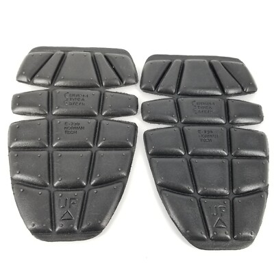 Motorcycle Bike Body Armor E230 Pad Limb Pair 9.5''