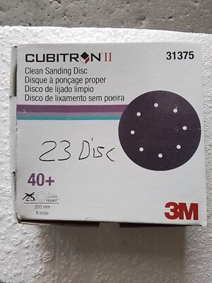 3M 31375 Cubitron II Hookit Clean Sanding Abrasive Disc 8