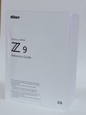Nikon Z9 Instruction Owners Manual Z9 Book NEW