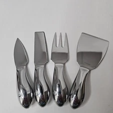 Oneida Cheese Tool Set Serving Knives Spreaders Lot of 4 Flatware Stainless