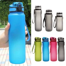 Sports Water Bottle Outdoor Travel Portable Leakproof Drinkware Plastic Bottle