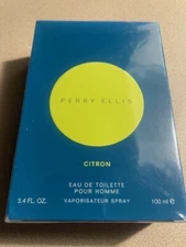 BRAND NEW IN BOX - Perry Ellis CITRON EDT - 3.4 Ounces