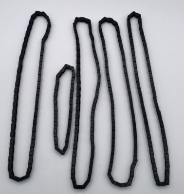 KNEX Bulk Lot Parts/Pieces 3/4'' Roller Coaster Links Over 10ft Chain Disney