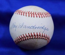 Ray Dandridge PSA DNA Autograph National League Signed Baseball
