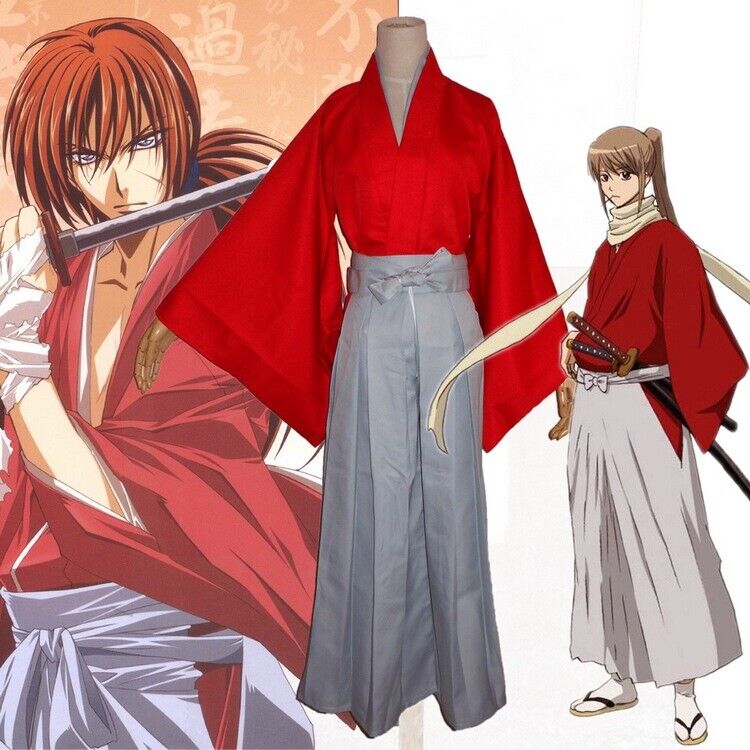 Himura Kenshin Costume Rurouni Kenshin Cosplay Buy – Go2Cosplay