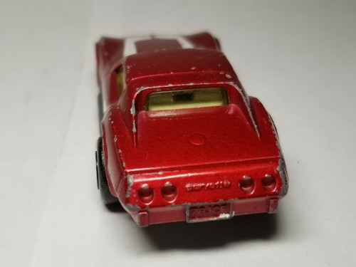 Matchbox Lesney Vintage 1979 Superfast 62 CHEVROLET CORVETTE 1:64 Red Diecast - Picture 4 of 6