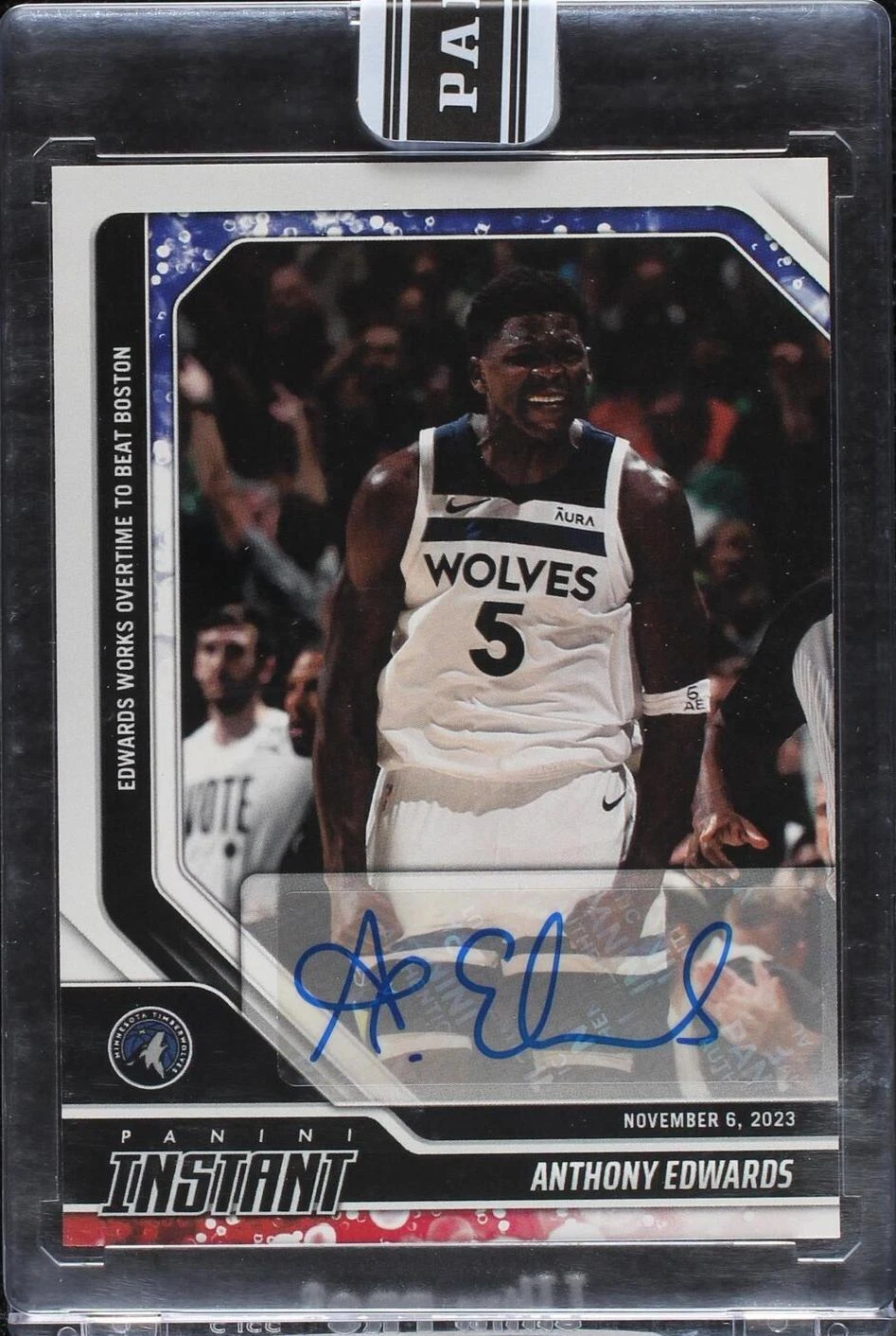2020-21 Panini Instant - Anthony Edwards #184 for sale | eBay