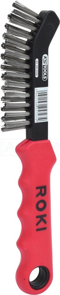 KS Tools Steel Wire Caliper Wire Brush 2 Row - 201.2320
