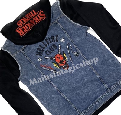 Veste à capuche en jean universelle Halloween Horror Nights 2023