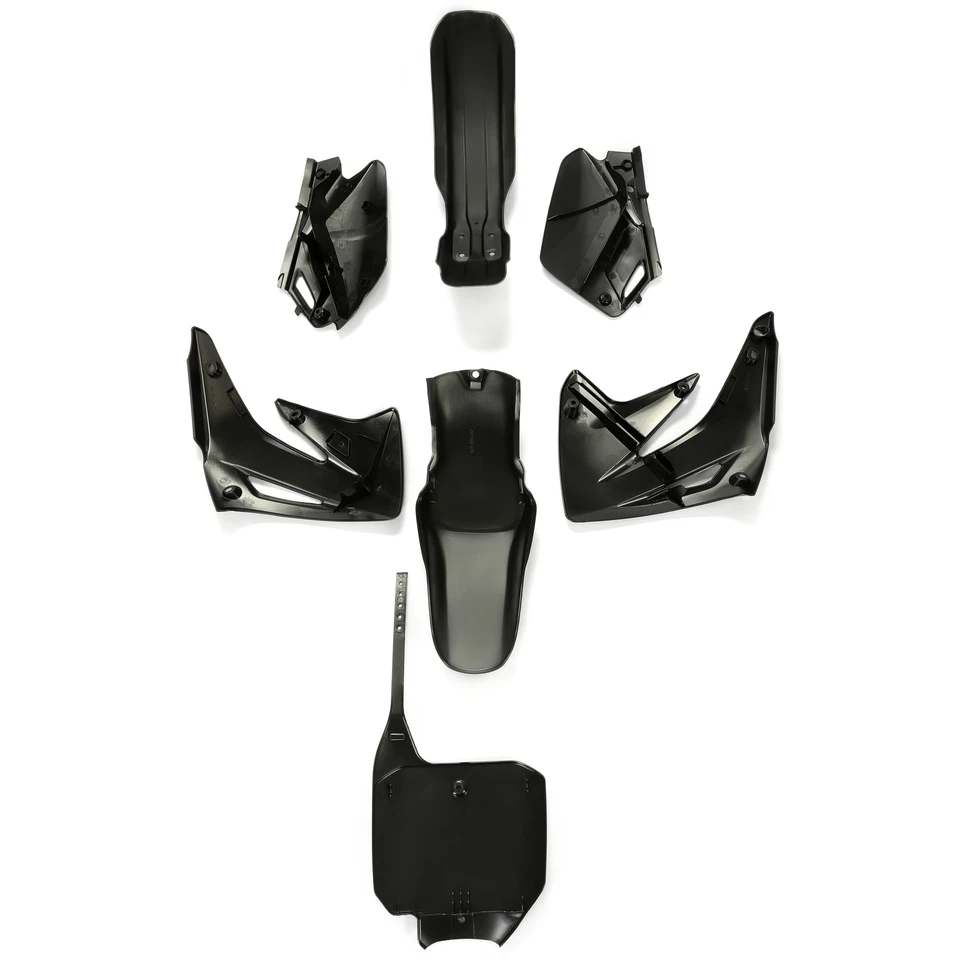 Plastic Fairing Kit Fits Honda Cr 85 2003-2007 Cr85 Fender Plate HOKIT109-001 Foto 2 de 4