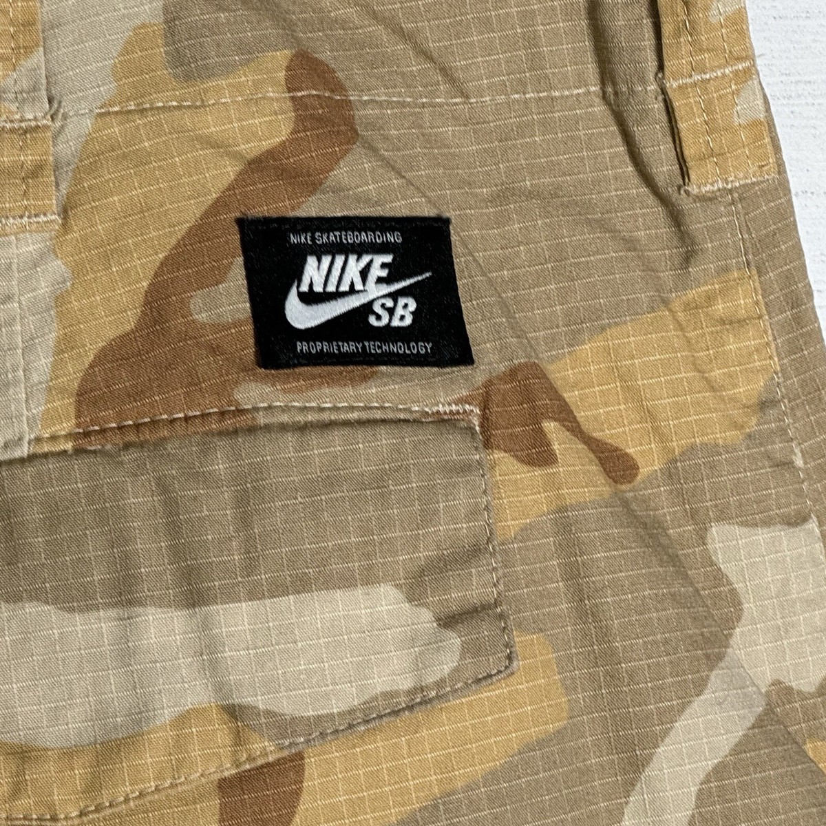 nike sb flex ftm cargo pants desert ore