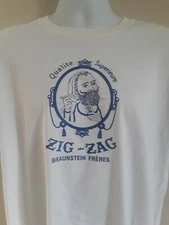 ZIG ZAG ROLLING PAPERS CLASSIC MENS T SHIRT SIZE SMALL NEW  
