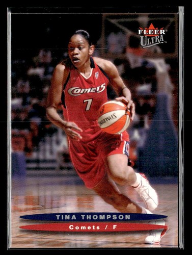 Tina Thompson 2003 Ultra WNBA #50 Houston Comets - Bild 1 von 2
