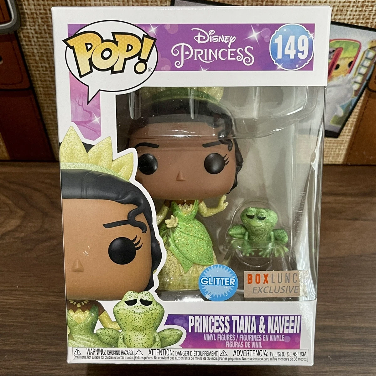 Funko Pop! Disney Princess And The Frog Tiana & Naveen Vinyl Figure  Boxlunch Exc | eBay