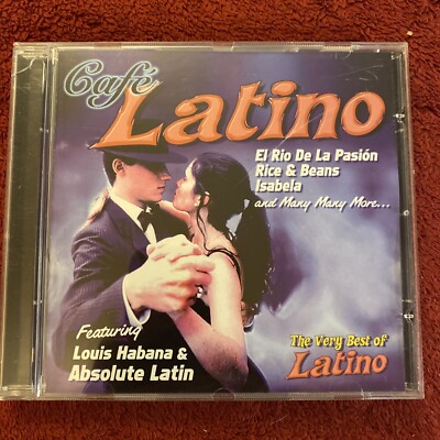 Cafe Latino - The Very Best Of Latino CD 2000 Cosmopolitan 40568-2 