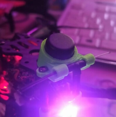 3D Printed VTX Lollipop Antenna and T-Antenna Mount for Happymodel Crux35