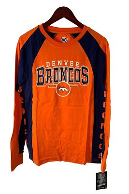 NFL Men's Hands High Long Sleeve Top by Jimmy Fallon Broncos