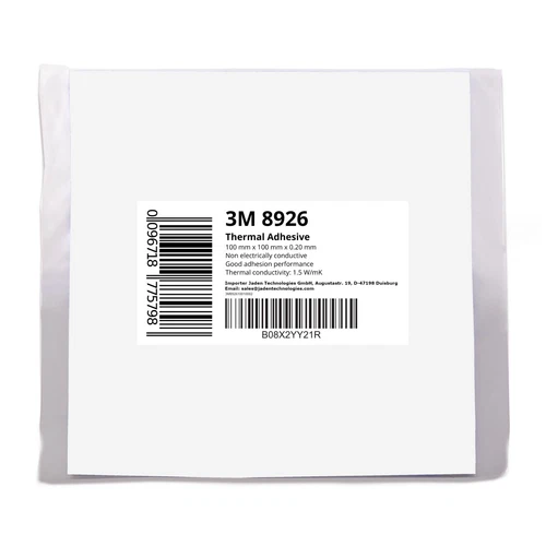 3M 8926 1,5W/mK Wärmeleitklebefolie (100 x 100 x 0,2 mm) I beidseitig Wärmeband