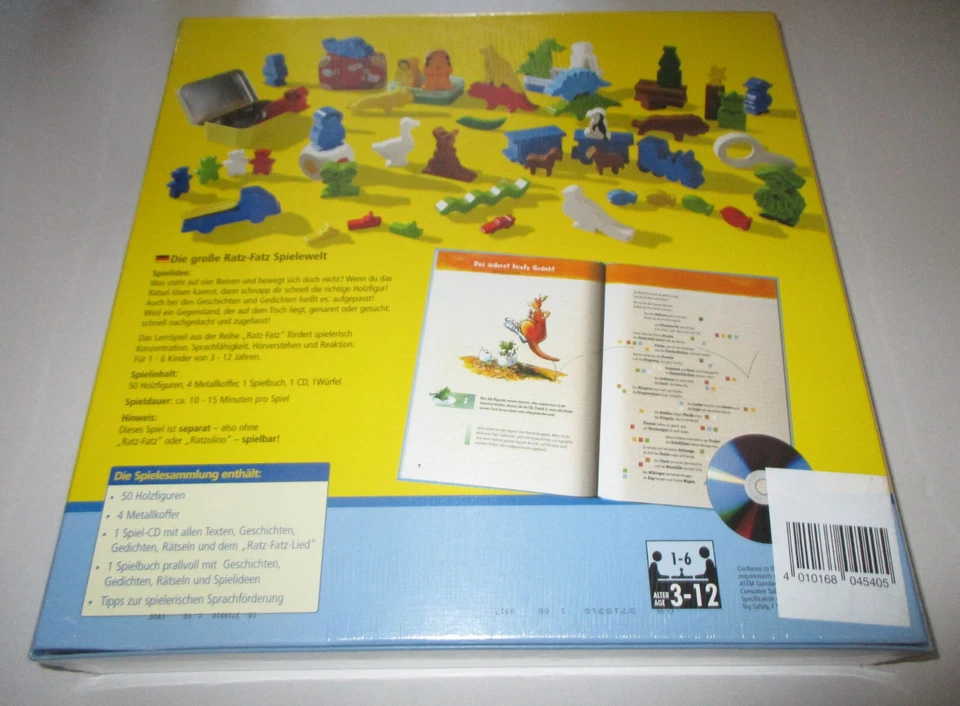 HABA® 4540 Lernspiel Die große Ratz-Fatz Spielewelt NEU OVP - Bild 2 von 2