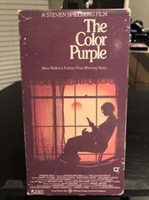 The Color Purple (VHS, 1991) Spielberg, Whoopi Goldberg, Alice Walker, WB Amblin